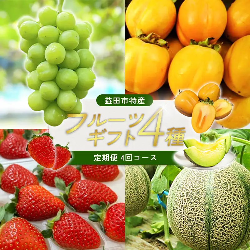 D-973 益田市特産フルーツギフト4種【四季】