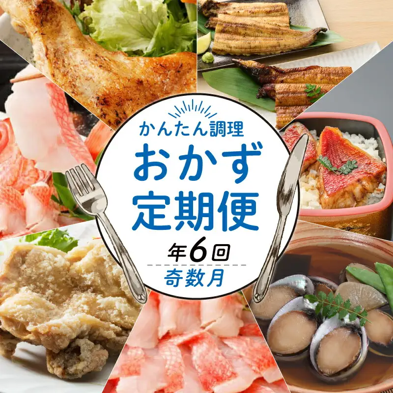 【定期便/ 6回】 惣菜 おかず 奇数月 定期便 [hn117]