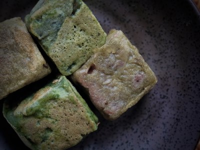 秋葉の里の「お山のきんつば」（４袋入り）