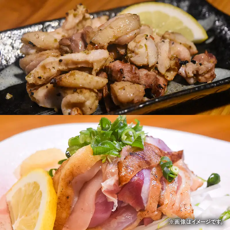 1495-1 鹿児島県産鶏のお刺身とおうちで焼くだけ味付鶏の詰め合わせセット KN061-003 肉 鶏肉