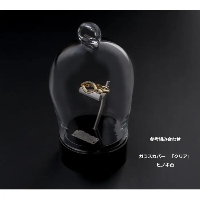 新しい位牌のカタチ「みのりんぐ」 「MINORING」  みのりんぐダイアプレミアムとひのき台のSET