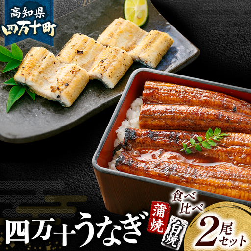 四万十うなぎ 蒲焼き 白焼き（2本セット） うなぎ 国産鰻 土用の丑の日 ／Esu-126