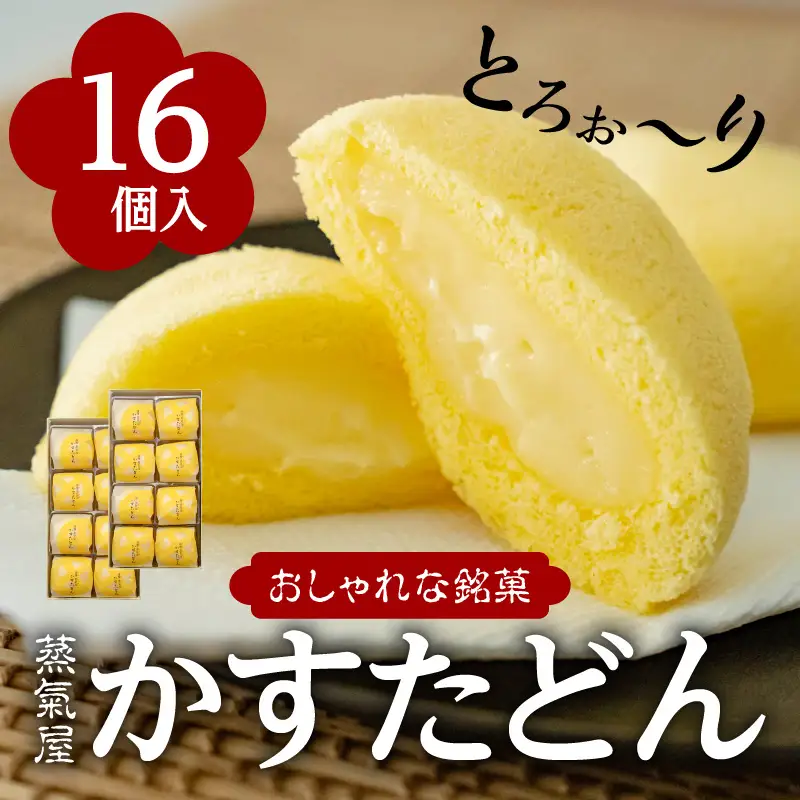 かすたどん 16個入 K167-001