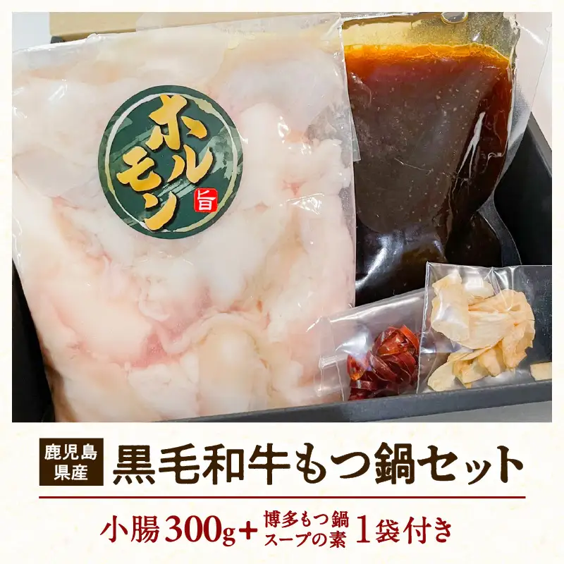 鹿児島県 産 黒毛和牛 もつ 鍋 セット K328-011 肉 牛肉 冷凍
