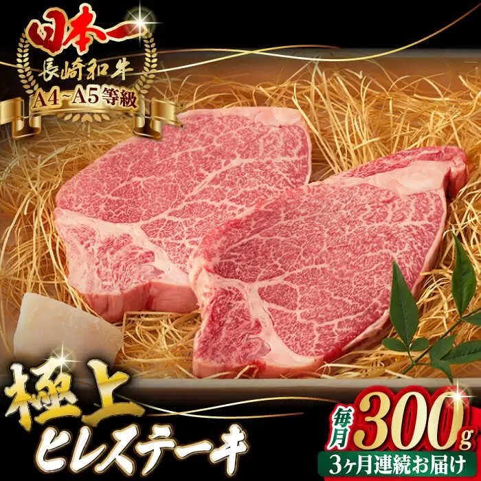 【全3回定期便】ステーキ 定期便【野中精肉店】[VF10] ステーキ 定期便