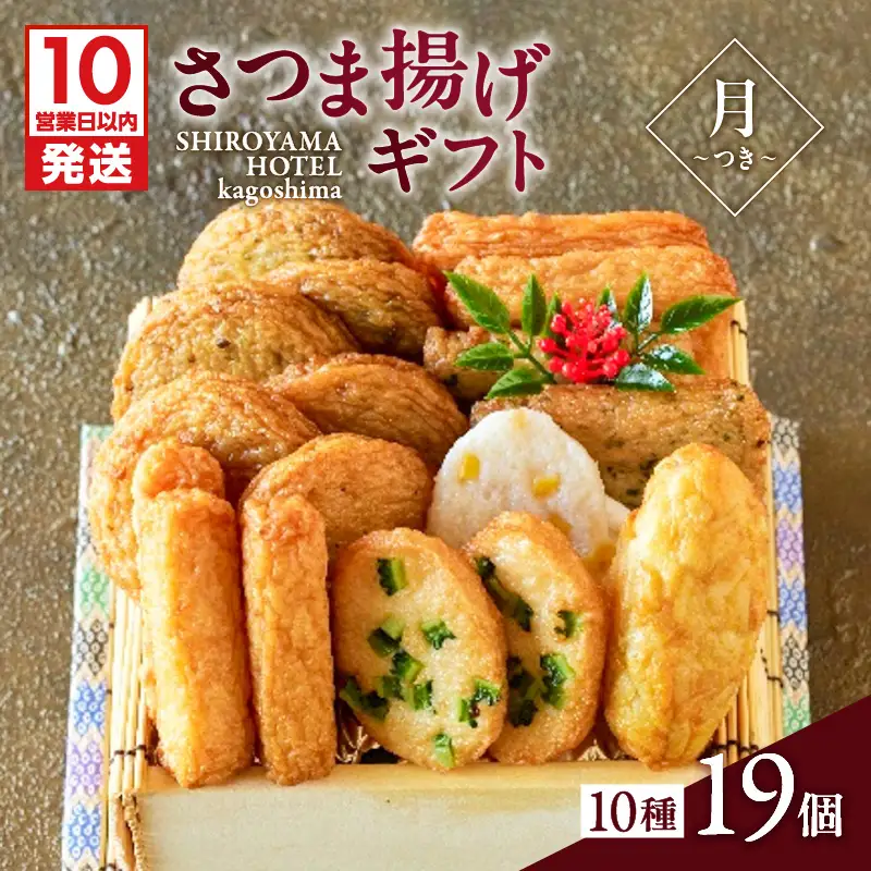 【 10営業日以内に発送 】 さつま揚げ ギフト 月～つき～ K096-008 スピード配送 最短 すぐ届く お急ぎ