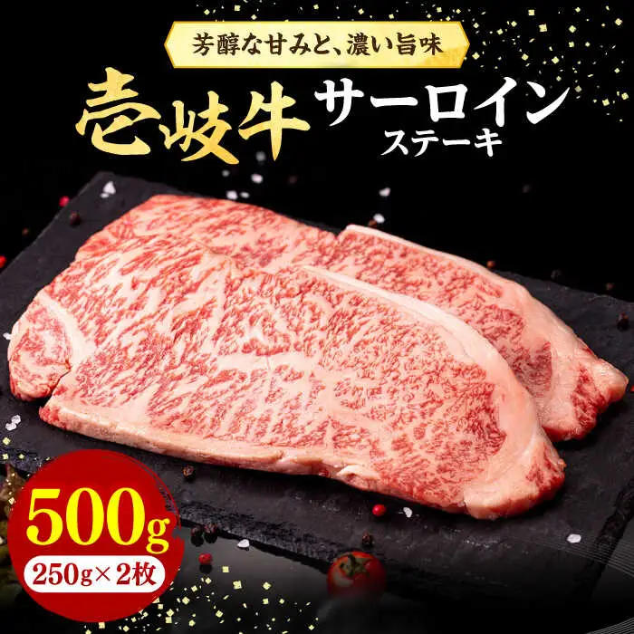 壱岐牛 サーロインステーキ 500g（250g×2枚）《壱岐市》【株式会社イチヤマ】 肉 牛肉 サーロイン ステーキ 焼肉 BBQ [JFE004] 31000 31000円
