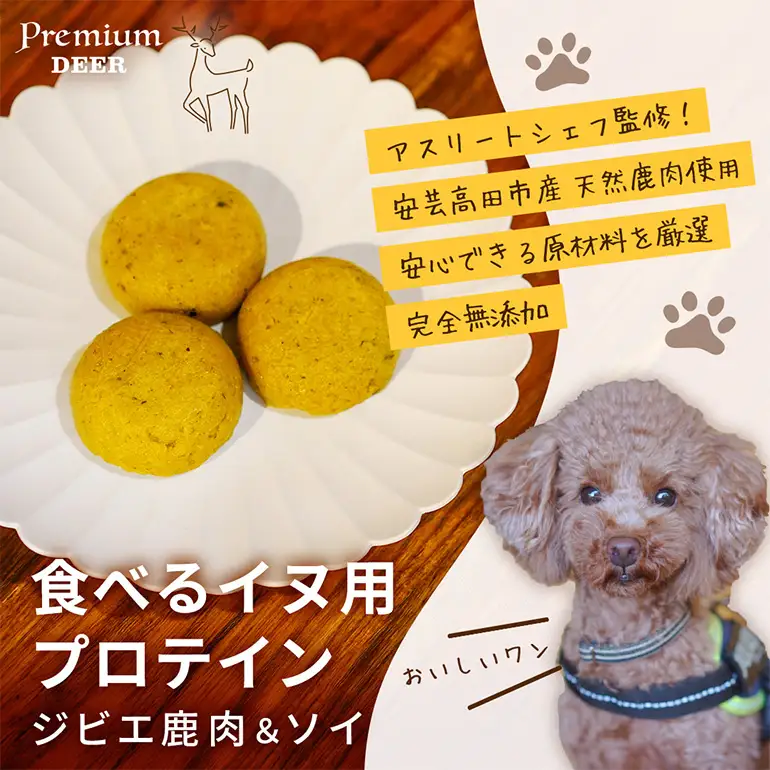 犬 おやつ 無添加 国産 食べる イヌ用 プロテイン ジビエ 鹿肉 ソイ 愛犬用 ワンちゃん用 無添加おやつ ペットのおやつ 犬用プロテイン 安心安全 鹿ひき肉 大豆ミート ビタミン ミネラル 栄養素 栄養補給