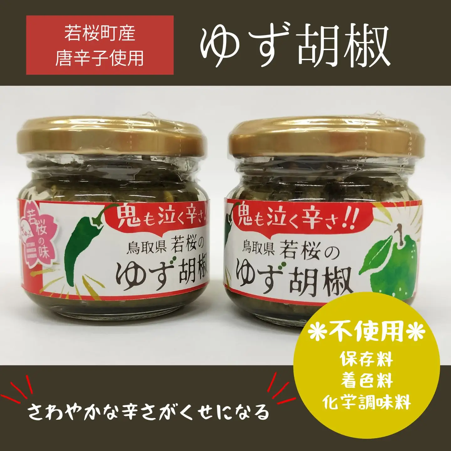 ゆず胡椒2本セット ／ 柚子胡椒 [130]