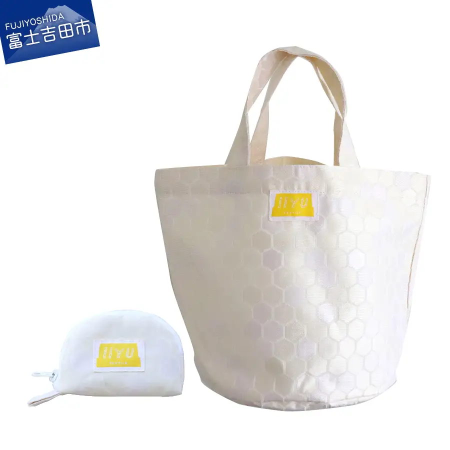 IIYU TEXTILE オケバック＆フロセンウォレット クリーム