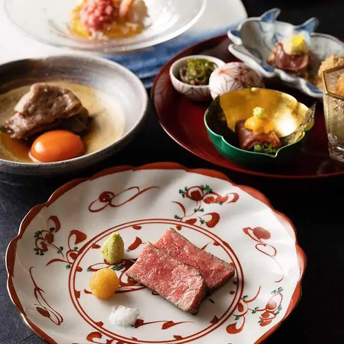 【肉割烹ふたご】THE JUNEI HOTEL KYOTO「口福」をもたらす滋味豊かな肉割烹のお料理をご堪能（1名様分）