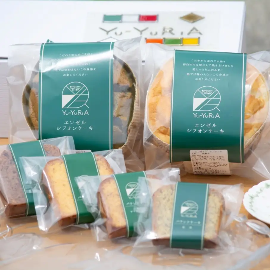 エンゼルシフォンケーキとパウンドケーキ詰合せ