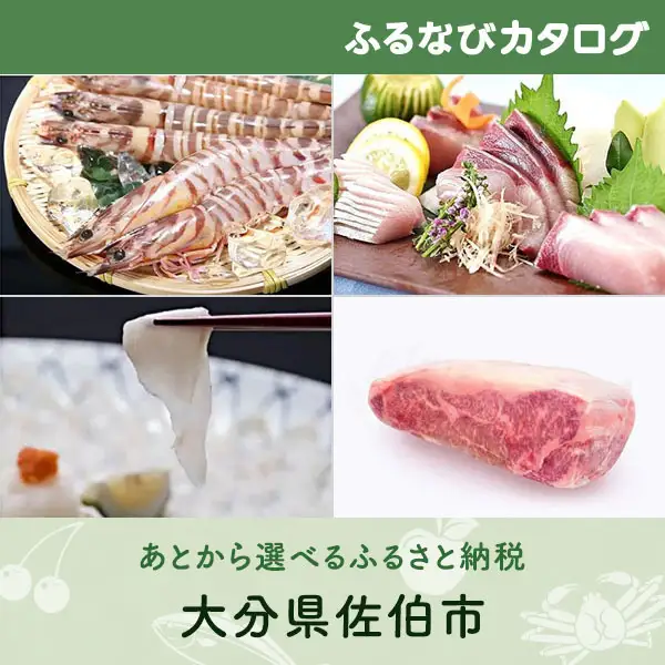 【有効期限なし！後からゆっくり特産品を選べる】大分県佐伯市カタログポイント