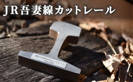 カットレールJR吾妻線ナンバープレート付記念品カットレール