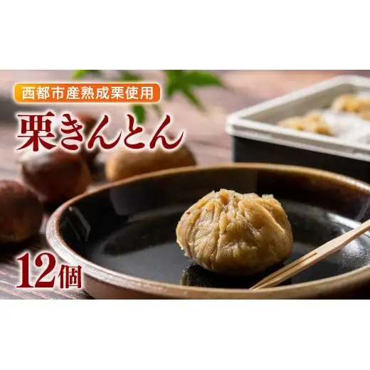 【先行予約】栗きんとん 6個入り×2 合計12個＜49-10a＞