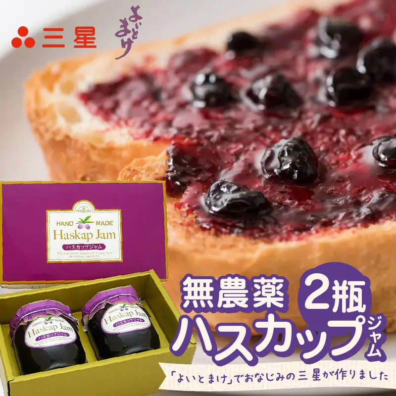 【 ハスカップジャム 2瓶 】 T044-008 果物 加工食品