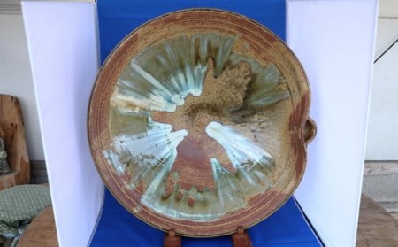 【仲哀焼】 片口大鉢 藁灰 みかん灰 陶磁器
