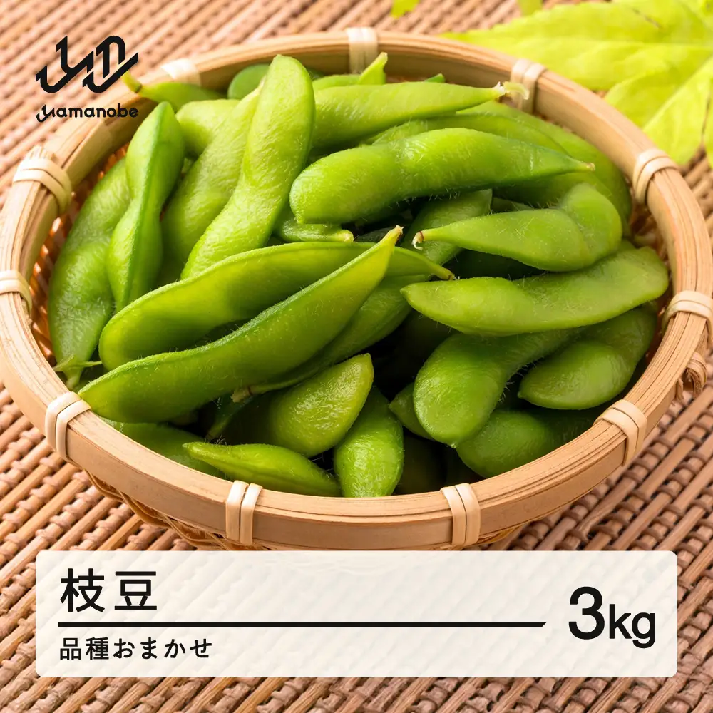 2026年 山形県産 品種おまかせ 枝豆 3kg  野菜 えだ豆 おつまみ F21A-367