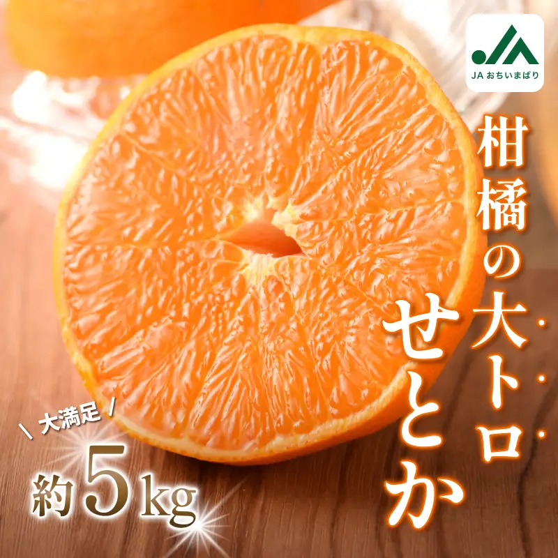 【先行予約】せとか（家庭用）レギュラー箱 約5kg