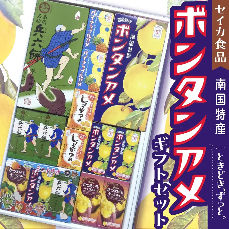 セイカ食品 南国特産 ボンタンアメ ギフト セット K194-001 菓子