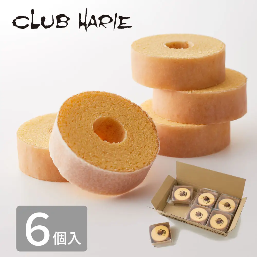 バームクーヘン mini 6個 クラブハリエ FC01W シェアボックス