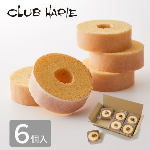 バームクーヘン mini 6個 クラブハリエ FC01W シェアボックス バウムクーヘン