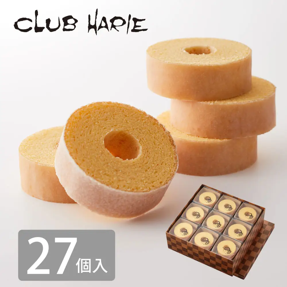 クラブハリエ バームクーヘン mini 27個 個包装 【FC05W】