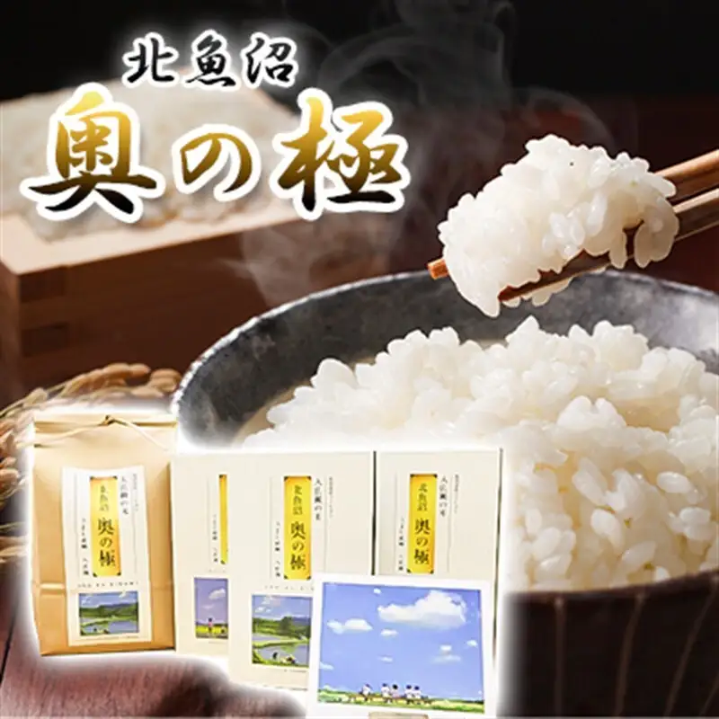 魚沼「奥の極」入広瀬の米（うまし故郷 入広瀬）精米    2.9kg