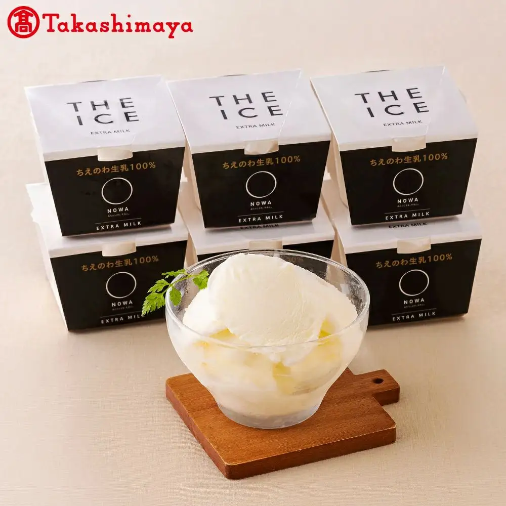 J FARM AMUSE 株式会社  THE ICE エクストラミルク6個  高島屋選定品 【TK0000063】（ あいす アイス アイスクリーム みるく ミルク 北海道 別海町 人気 ふるさと納税 ）