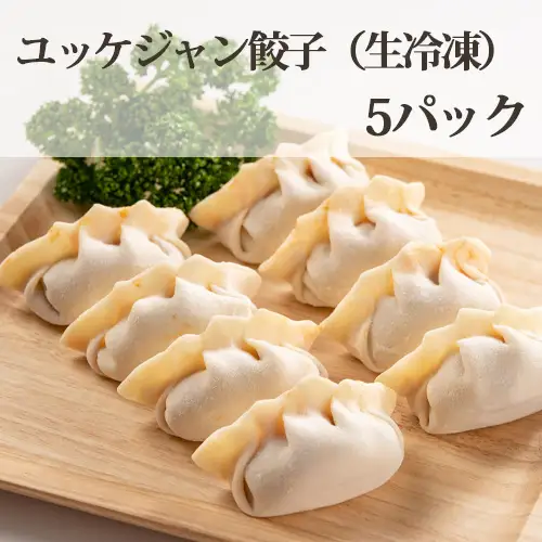 ユッケジャン餃子（生冷凍）5パック No.321