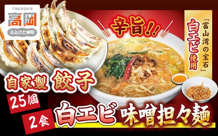冷凍担々麺2食＋自家製餃子（25コ入）セット 惣菜 冷凍総菜 麺類 おかず 夕飯 晩御飯 昼食 お昼ごはん ランチ 夜食 手作り餃子 点心 中華 惣菜セット  FAD-1170