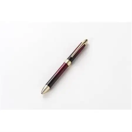 宮城県指定伝統的工芸品　玉虫塗　複合ボールペン　無地　赤_装飾品・工芸品     雑貨・日用品 ボールペン 文房具・印鑑 _【1278910】
