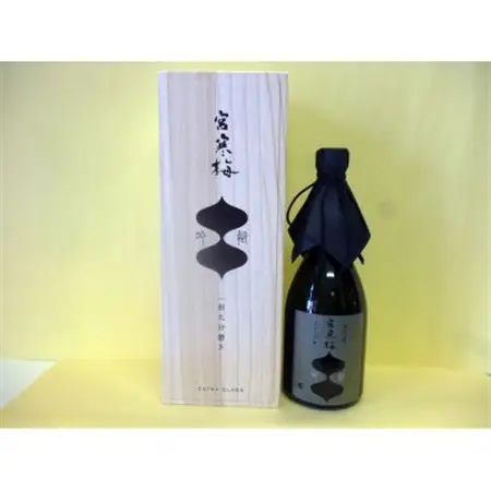 宮寒梅、純米大吟醸酒「吟髄・ぎんずい」_酒・アルコール 純米大吟醸 日本酒 sake サケ_【配送不可地域：離島】【1343294】