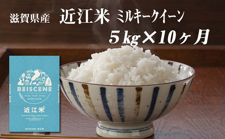 お米 ミルキークイーン 5kg 白米 定期便 10ヶ月 お米