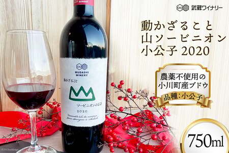 赤ワイン 無添加 動かざること山 ソービニオン小公子 2020 750ml 1本