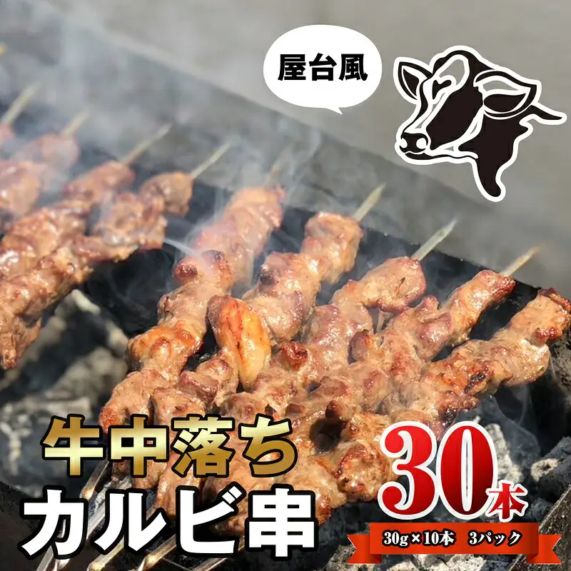 カルビ 牛肉 中落ち 串 30本 | BBQ キャンプ カルビ
