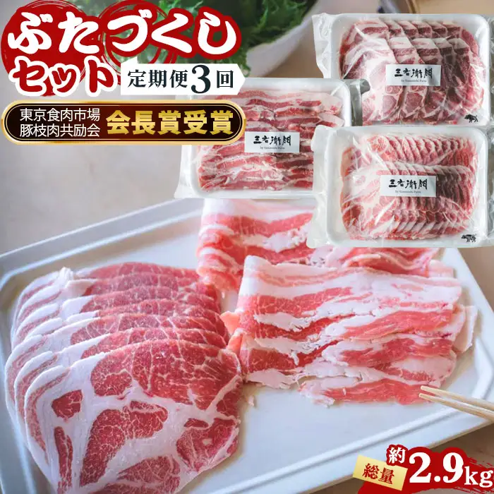 【定期便3回】山西牧場　ぶたづくしセット No.226