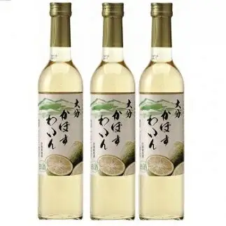 C3-22 大分かぼすワイン(500ml×3本/化粧箱入)
