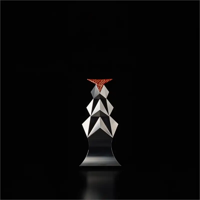 匠チェス（15-Rook 朱1体）城（Rook 紗綾形）