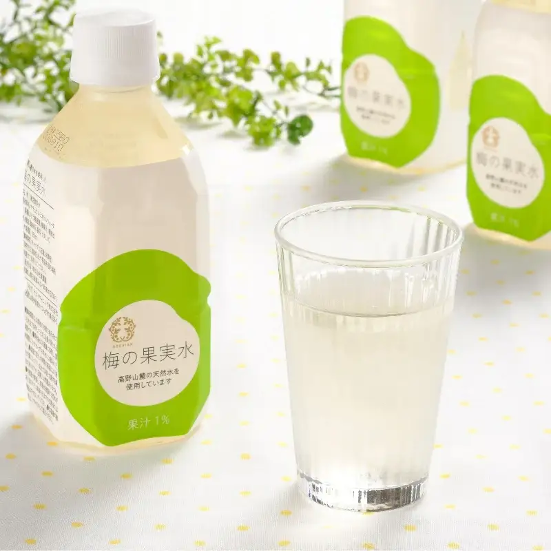 梅の果実水 350ml 24本 【離島配送不可】【受注後10日以内に発送します。但し、年末年始・お盆・ＧＷは除きます】【AY001-azmf001】