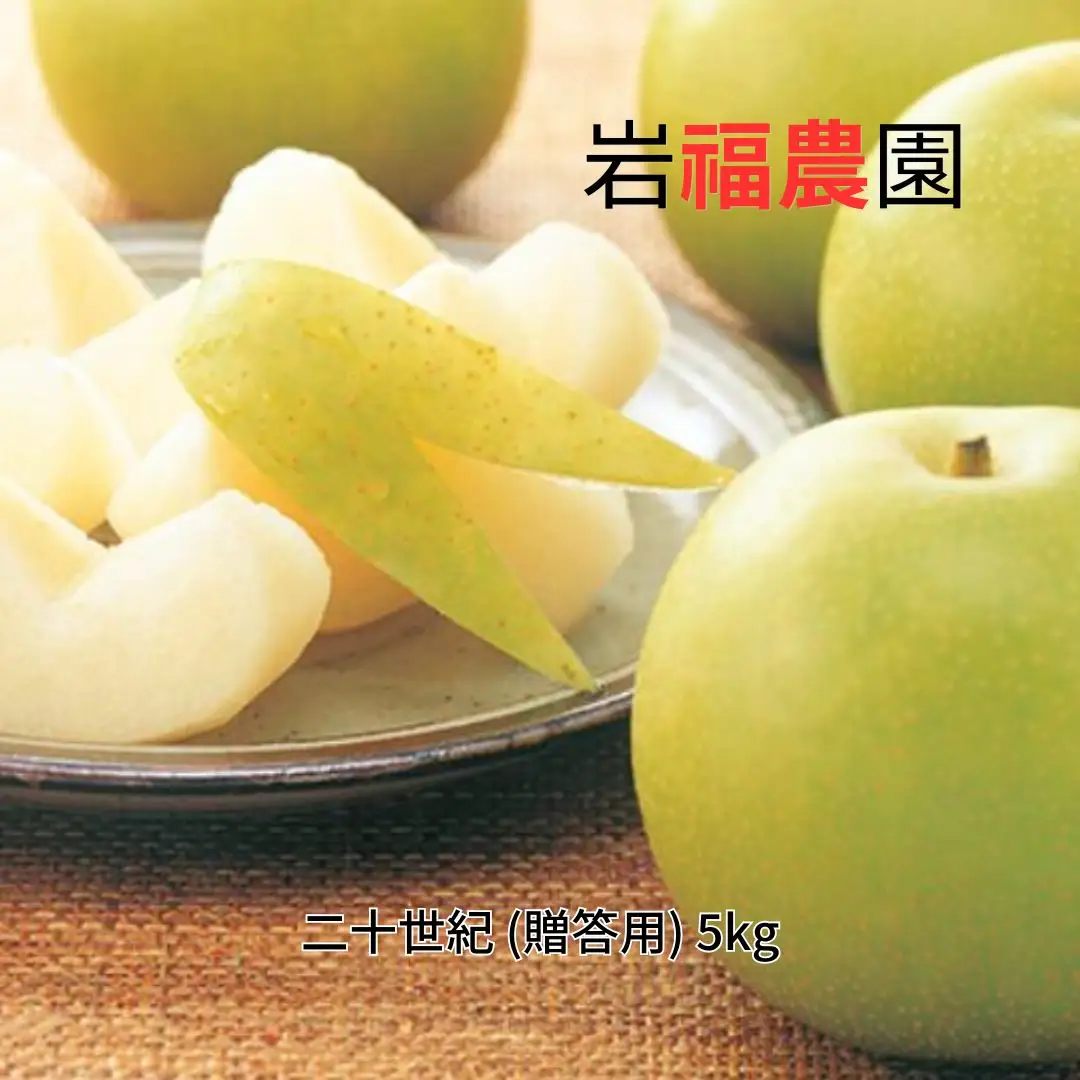 先行予約 和梨 二十世紀 5kg [9月中旬~順次発送予定] 新潟県産 二十世紀 梨 [岩福農園] 