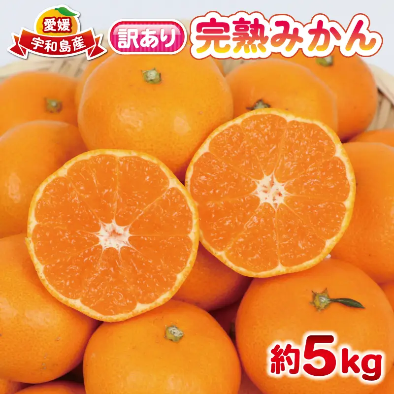 【みかん】訳あり完熟早生5kg杉本屋みかん|B010-143004