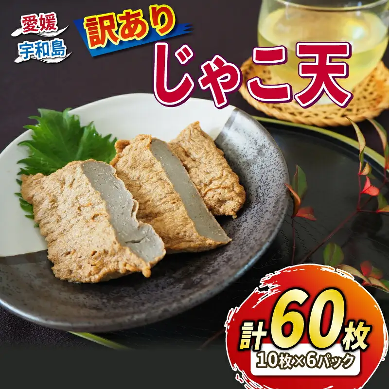 【じゃこ天】訳ありじゃこ天 60枚 小林フーズ|C010-070003