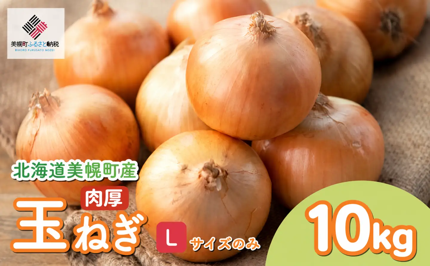【 先行予約】玉ねぎ Lサイズ 10kg 美幌町産 (2026年10月以降順次発送) たまねぎ AF