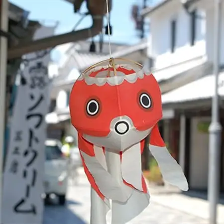 金魚ちょうちん(中)※単体_装飾品・工芸品 民芸品  _【1001584】