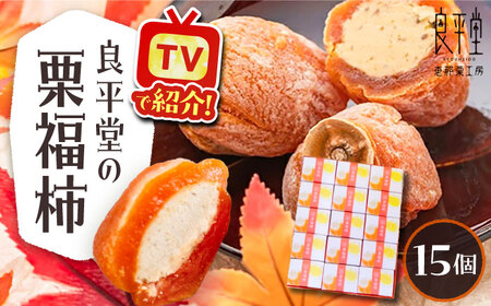 【スピード配送】栗福柿15個 / 恵那市 / 良平堂 [AUDB023]