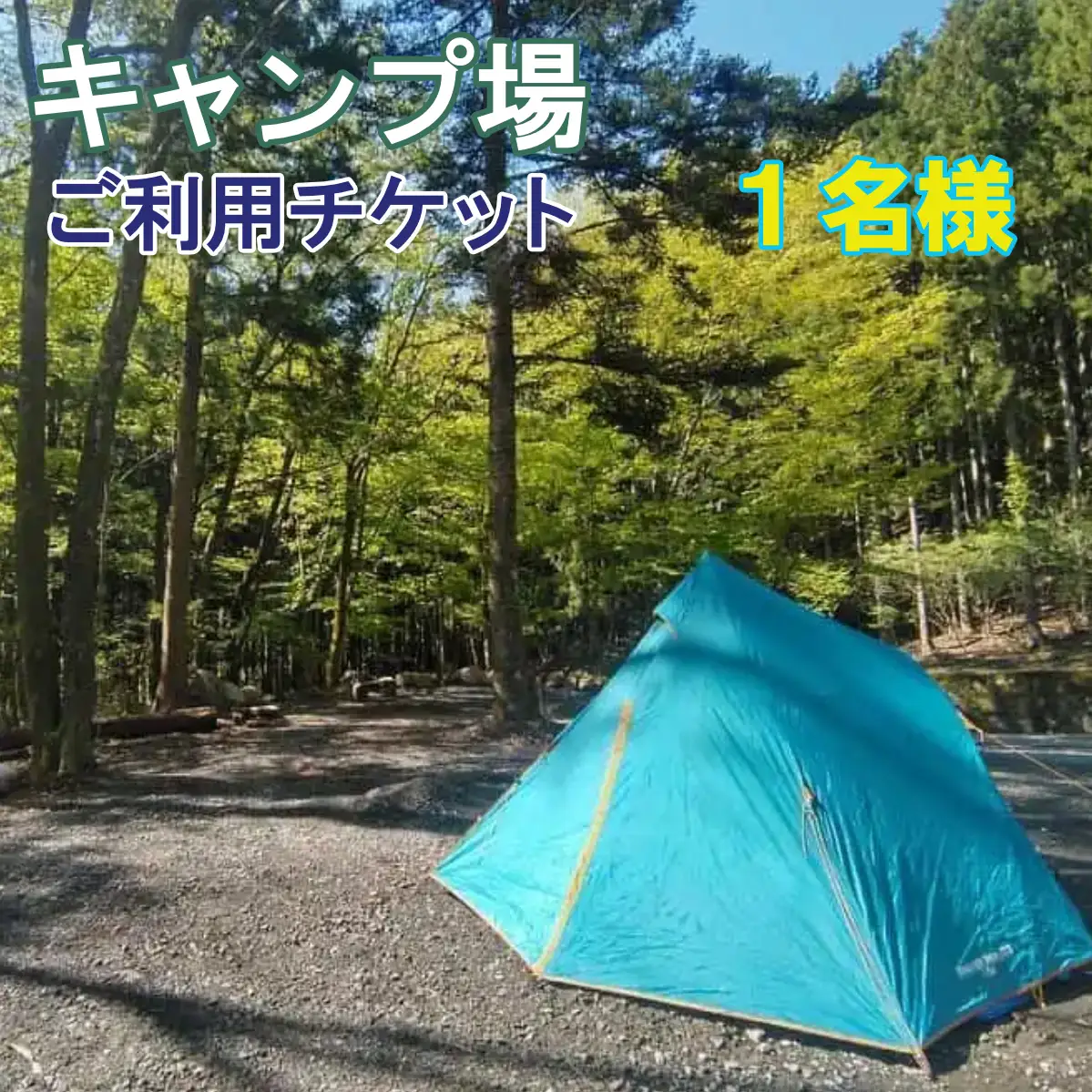 真木ハマイバキャンプ場ご利用チケット（1名）
