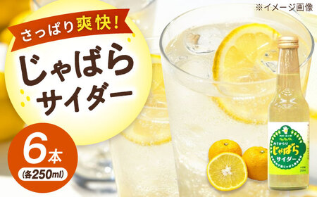 じゃばらサイダー 250ml×6本 BKAD019 サイダー