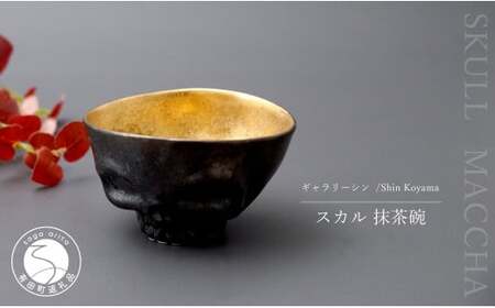 有田焼 スカル 抹茶碗 お碗 SHIN KOYAMA fd001