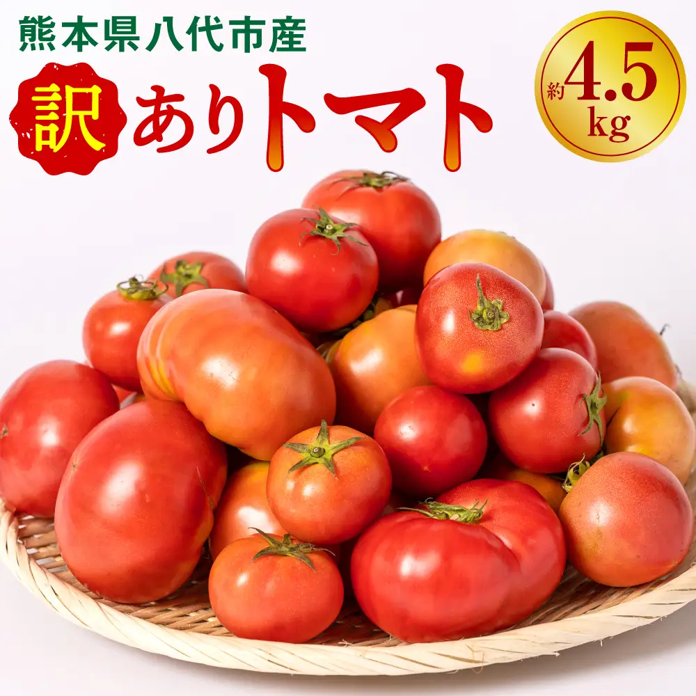 トマト 【先行予約】 訳ありトマト 約4.5kg 【2027年4月中旬より順次発送】 トマト
